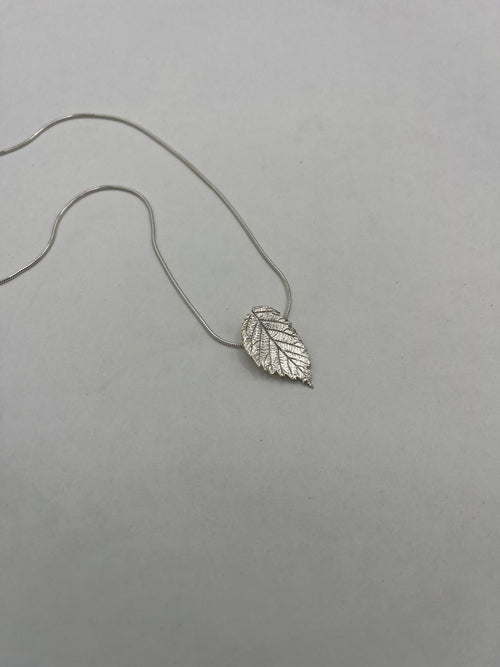 Blackberry Leaf Pendant 2