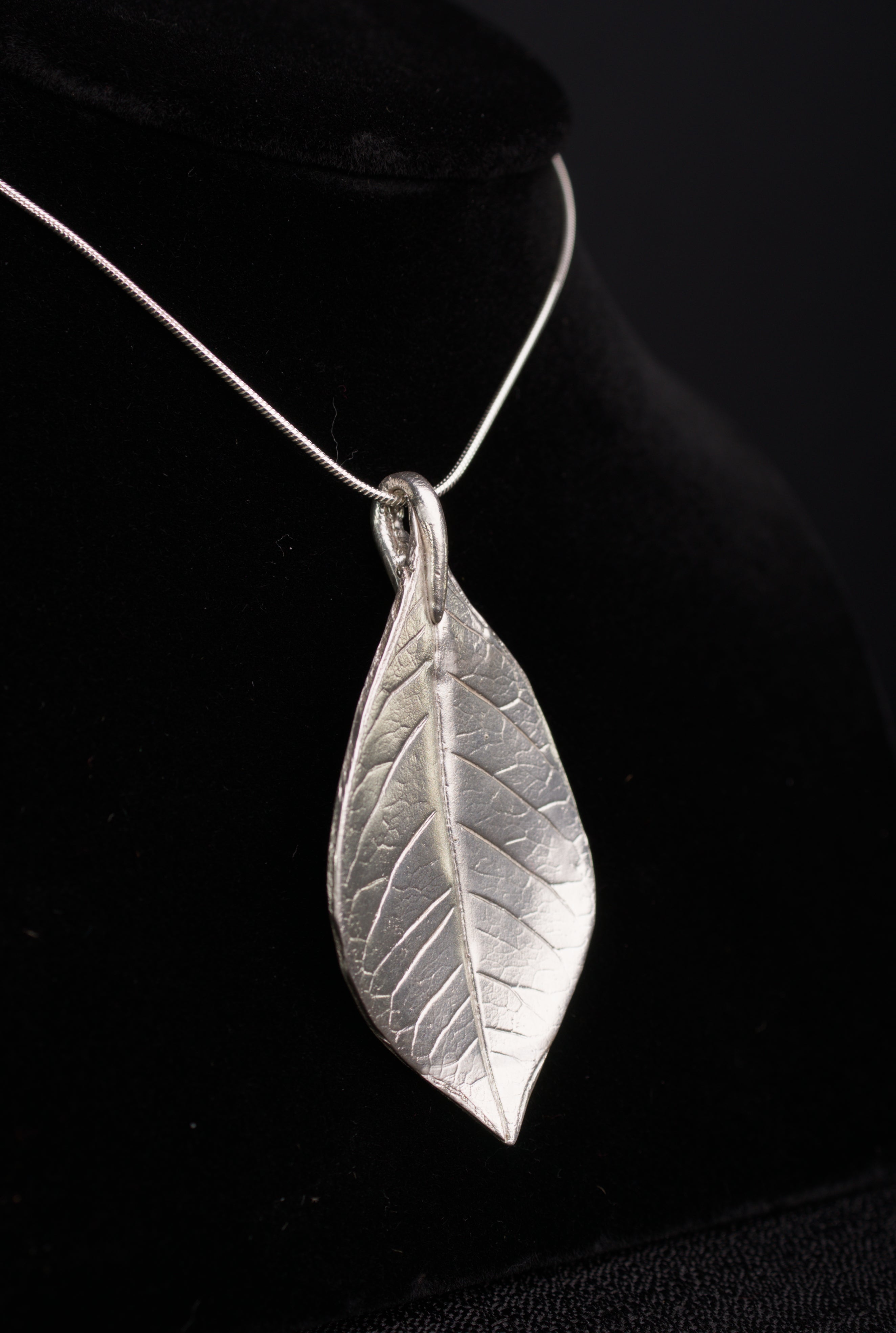 Wisteria Leaf Pendant