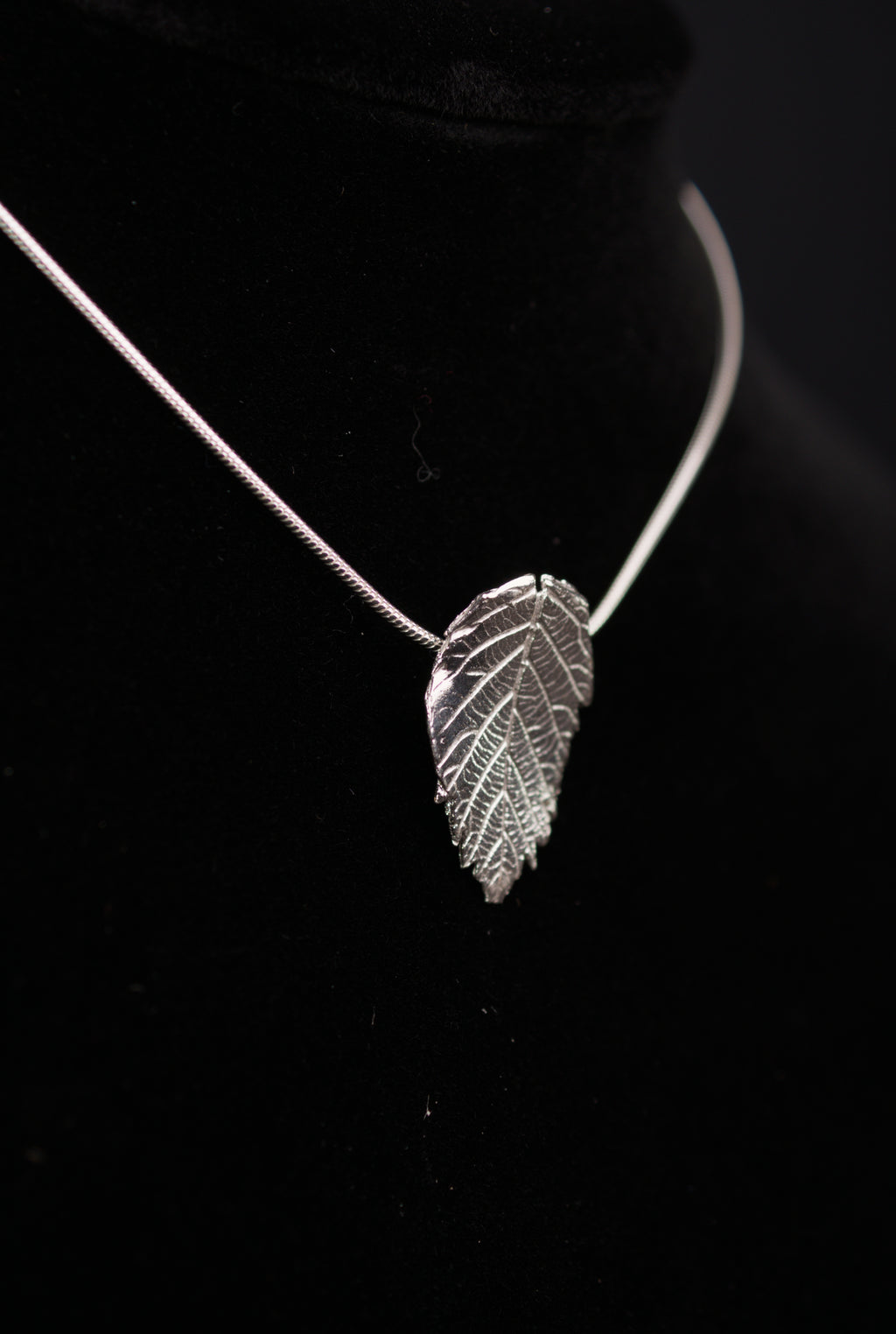 Blackberry Leaf Pendant