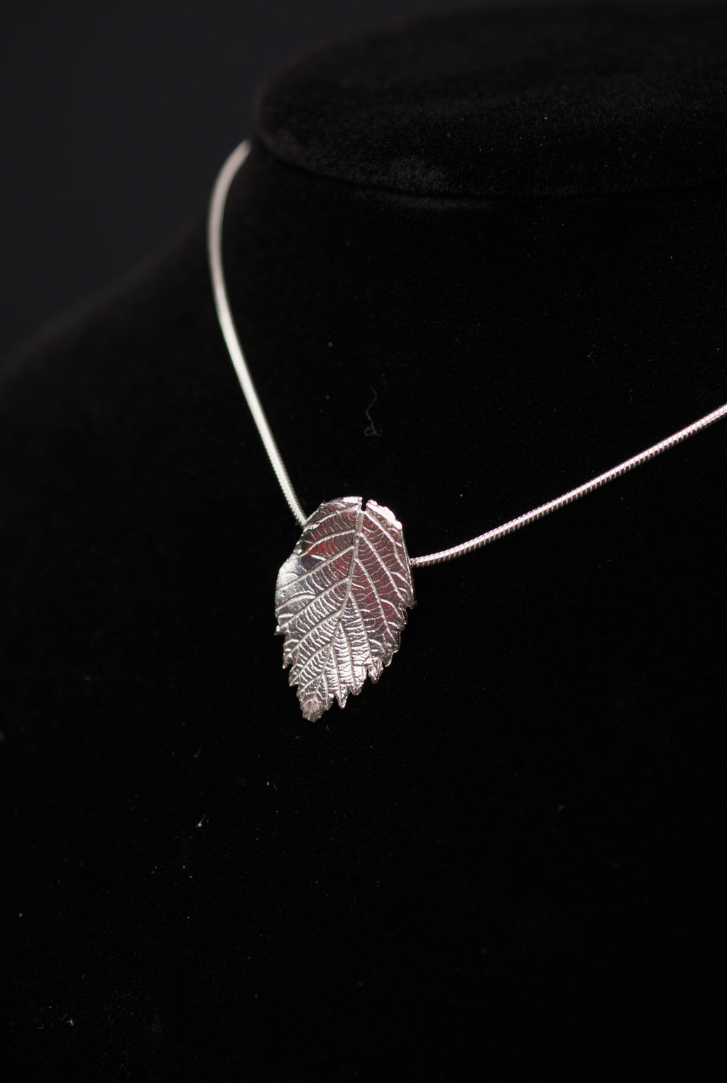 Blackberry Leaf Pendant